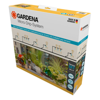 Kit de micro irrigation pour terrasse jusqu'à 30 plantes